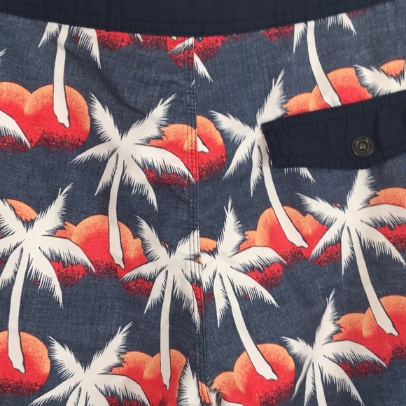 Rip Curl Men’s Swim Boardshorts Tropical Palm Tree - Picture 5 of 8